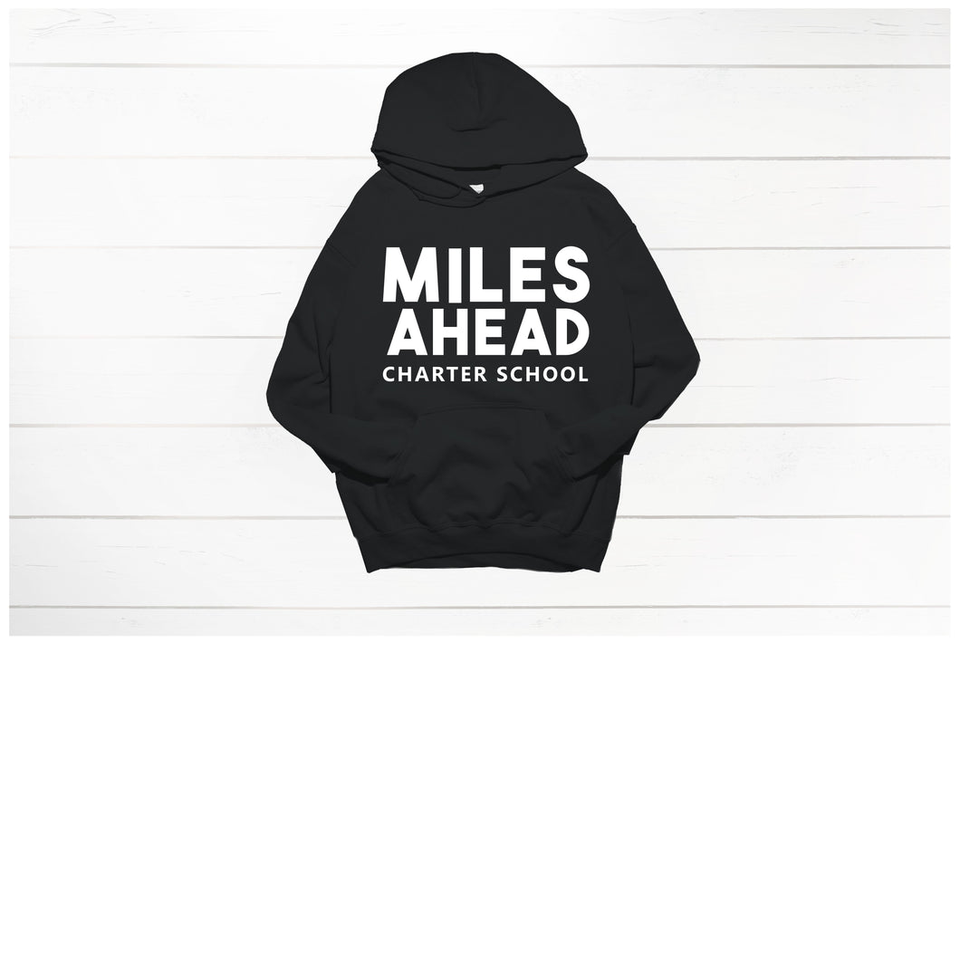 Miles Ahead Hoodie - Bold Logo