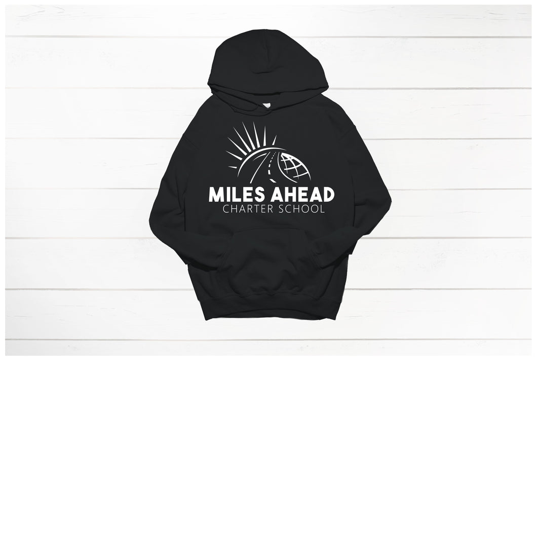 Miles Ahead Hoodie - Sunray Logo