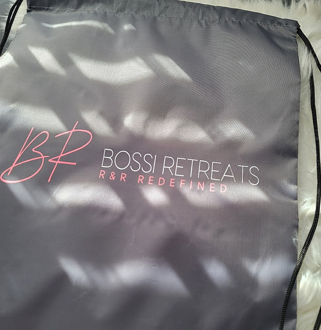 Bossi Retreats Drawstring Bag